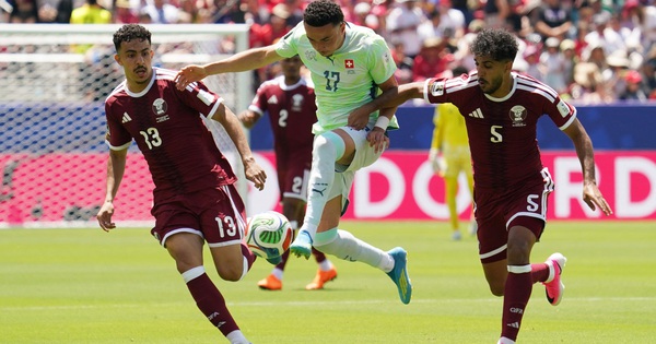 XX88 cược bóng đá: Thụy Sĩ bị Qatar cầm hòa phút bù giờ ở World Cup 2026 - hình ảnh - appxx88.vip XX88 cược bóng đá: Thụy Sĩ bị Qatar cầm hòa phút bù giờ ở World Cup 2026 - hình ảnh - appxx88.vip