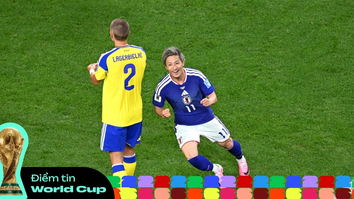 Tin World Cup 12h: Nhật Bản hòa Thụy Điển, gặp Brazil ở vòng 1/16 | Thổ Nhĩ Kỳ thắng Mỹ phút bù giờ - hình ảnh - appxx88.vip