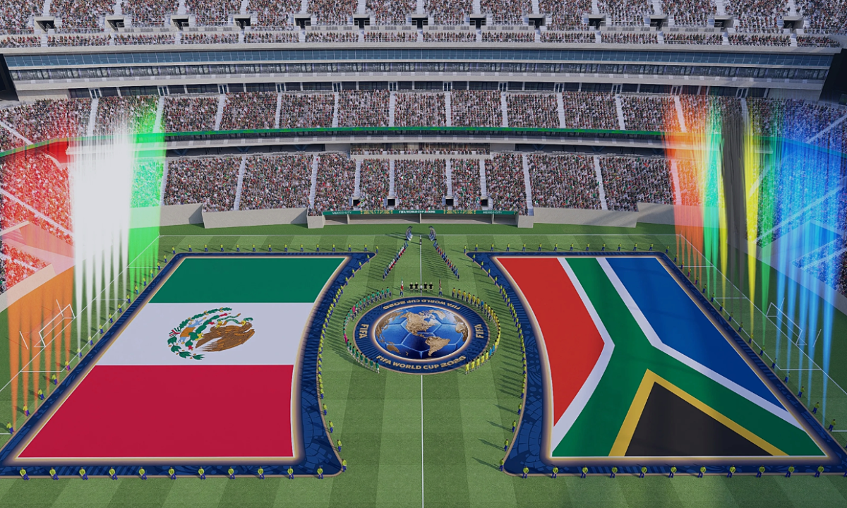 World Cup 2026 đổi mới nghi thức trước trận: Cầu thủ đứng vòng tròn giữa sân khi cử quốc ca - hình ảnh - appxx88.vip