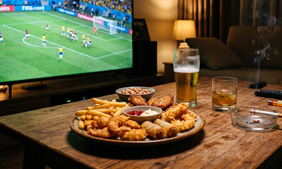 Ăn đêm xem World Cup – combo ‘sát thủ’ khiến dạ dày và gan tổn thương ra sao? - hình ảnh - appxx88.vip